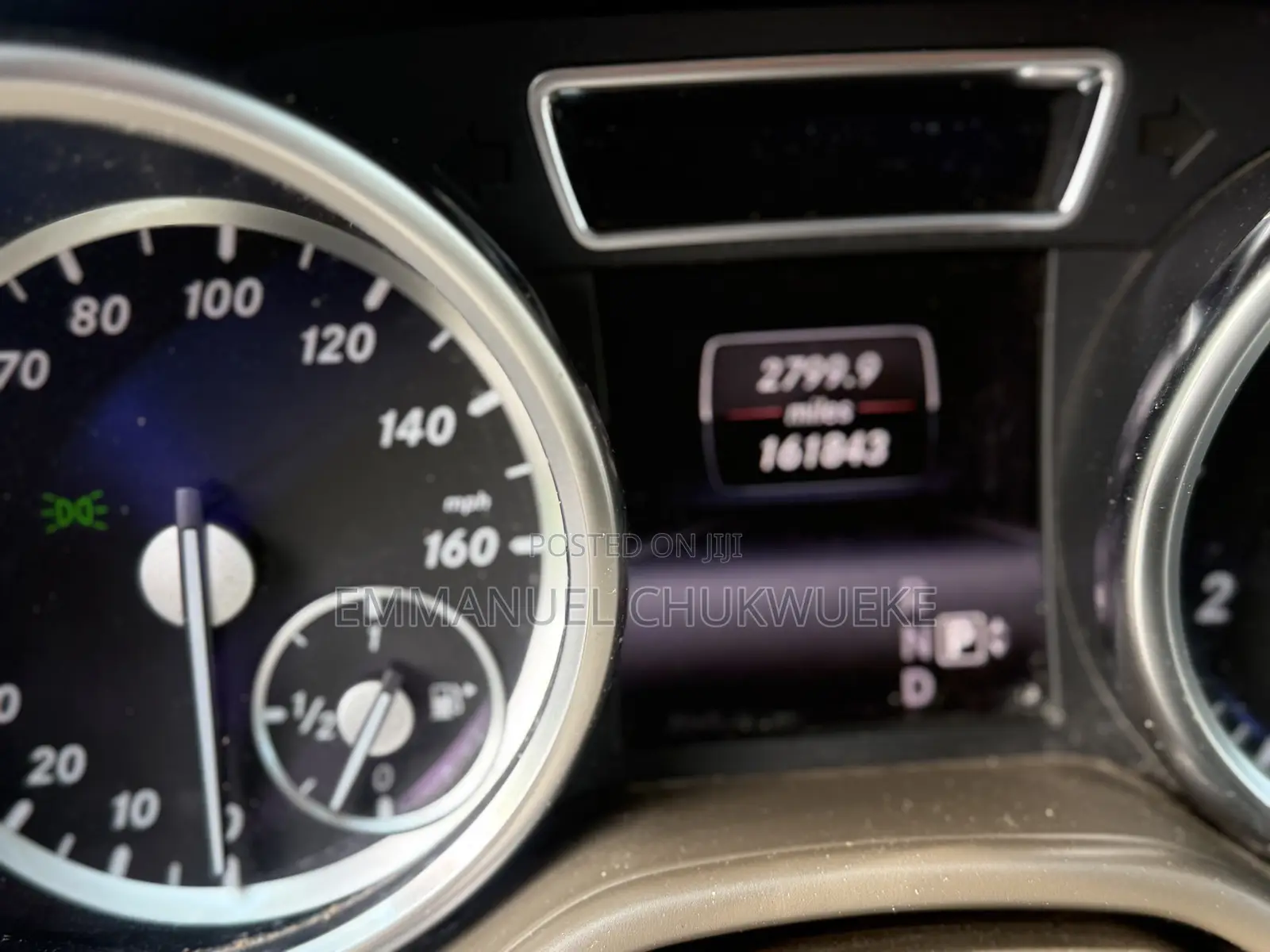 Mercedes-Benz M Class 2015 Blue