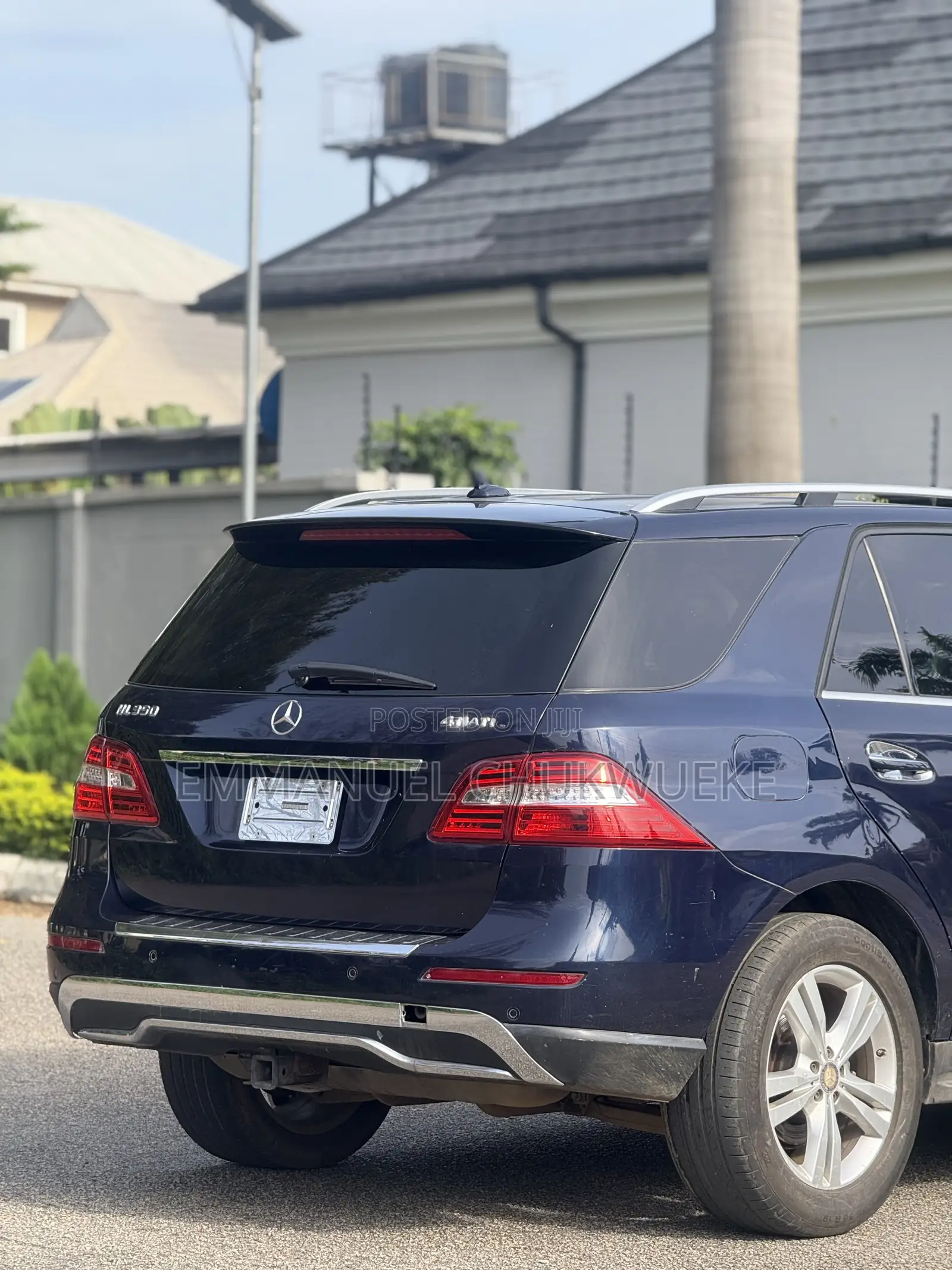 Mercedes-Benz M Class 2015 Blue