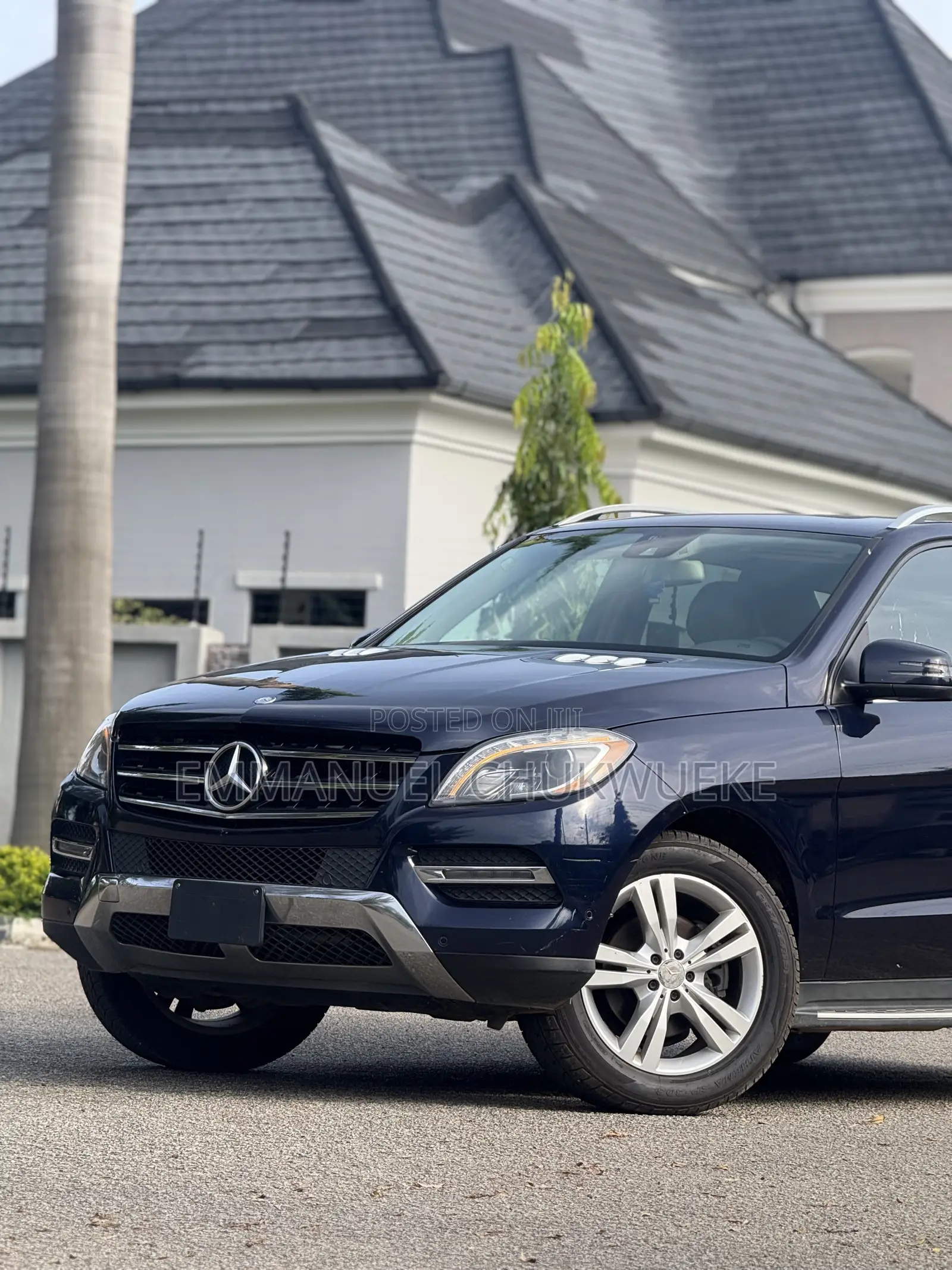 Mercedes-Benz M Class 2015 Blue