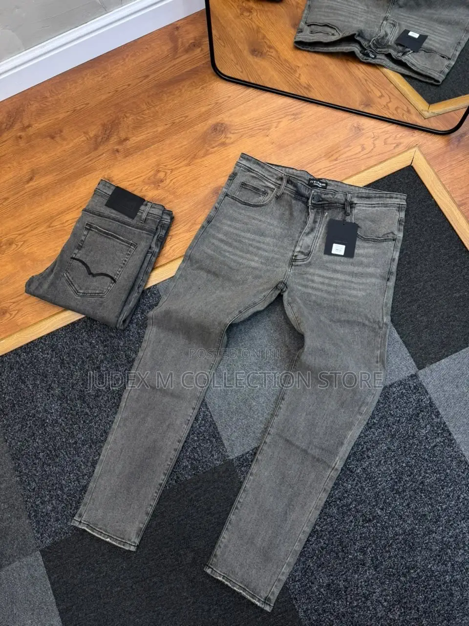 Brand New Denim Straight Jean
