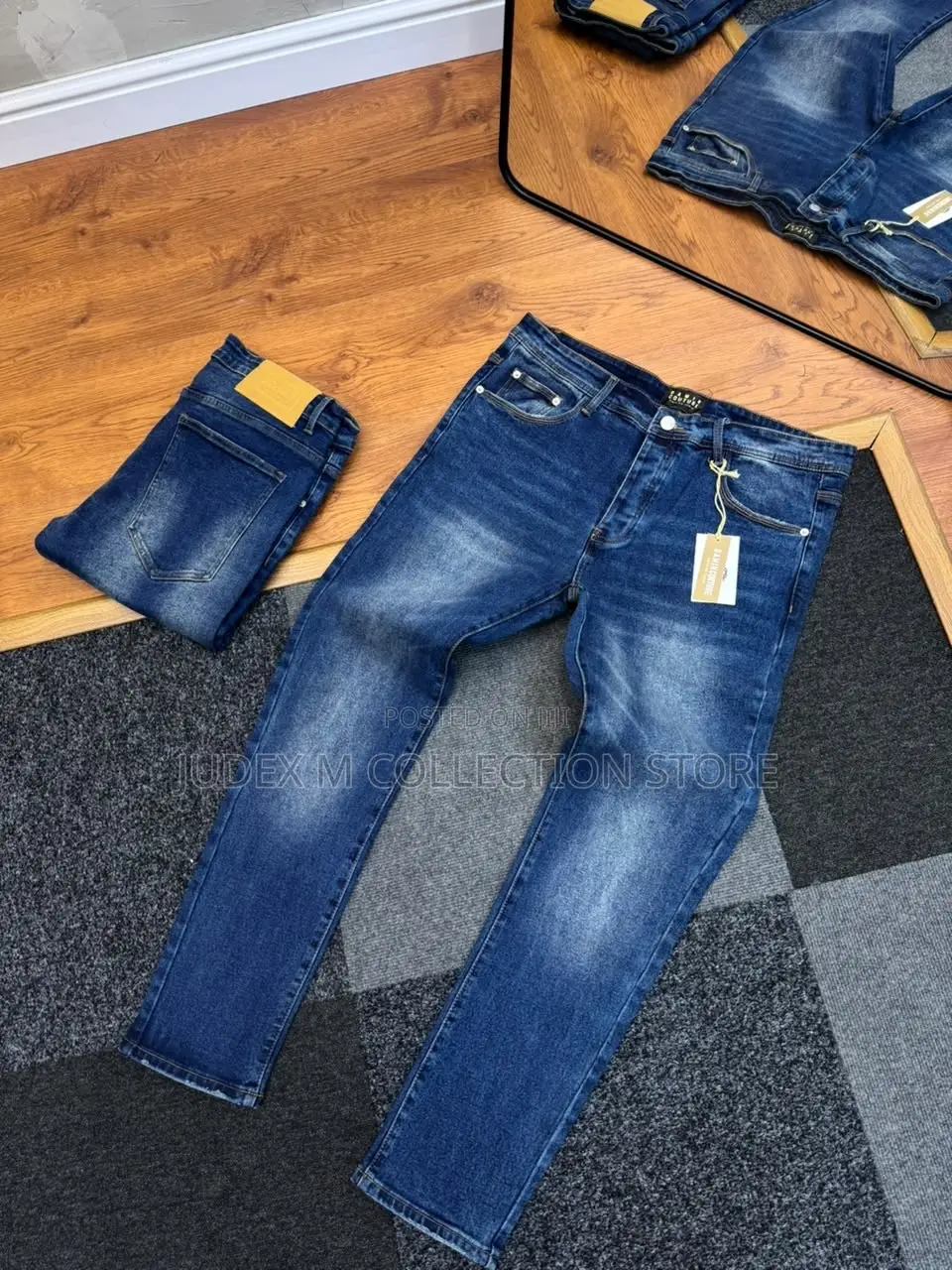 Brand New Denim Straight Jean