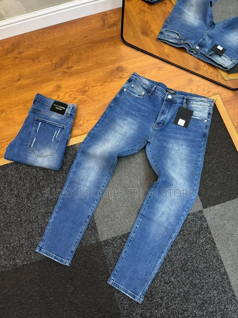 Brand New Denim Straight Jean