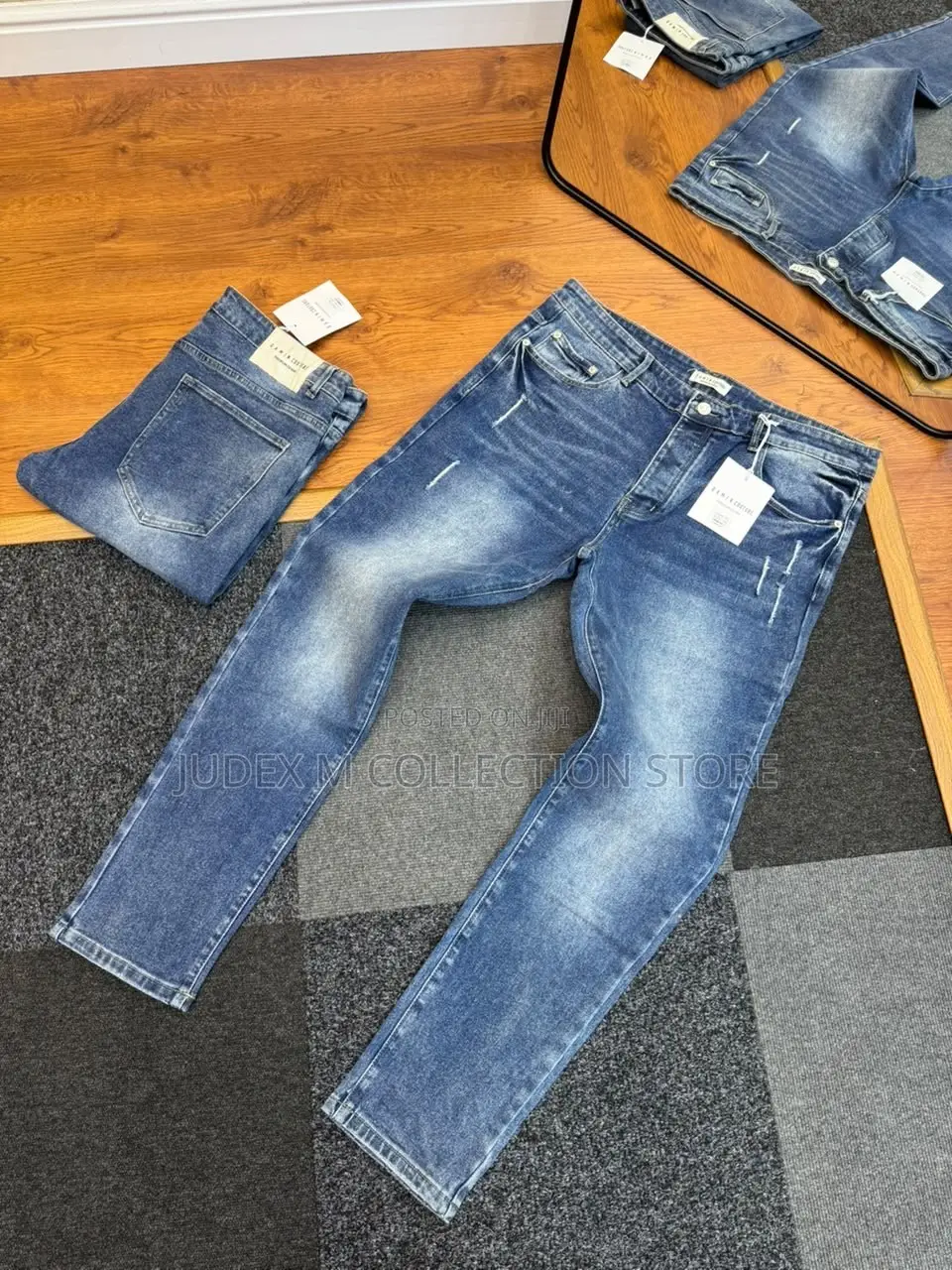 Brand New Denim Straight Jean