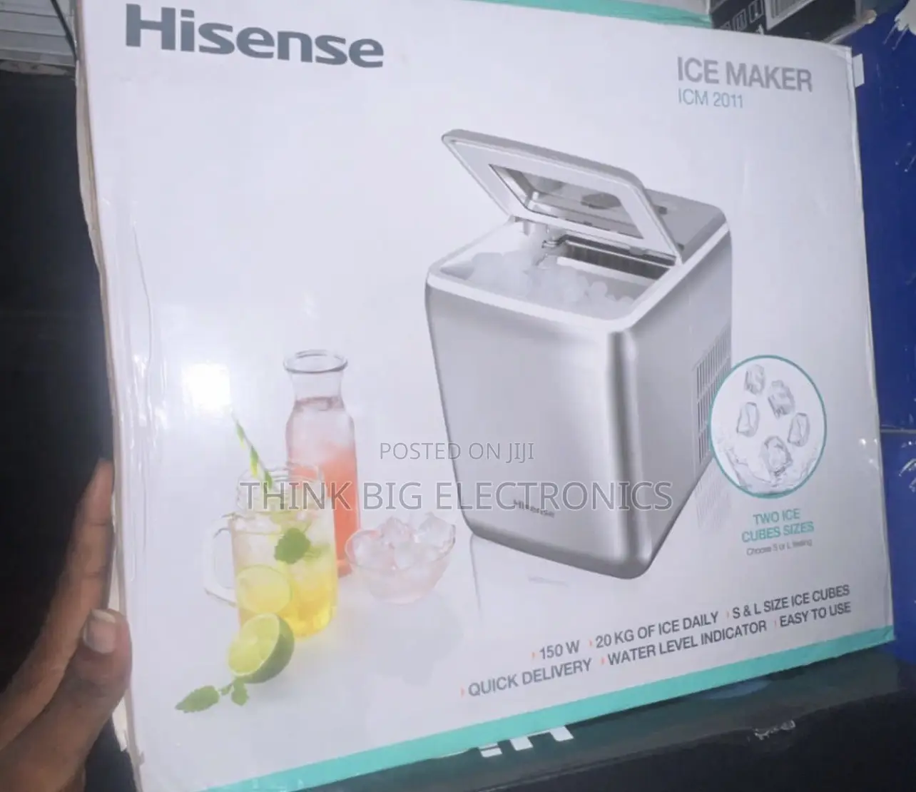 Hisense 20kg Portable Countertop Ice Maker Machine