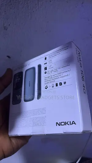New Nokia 106 Black