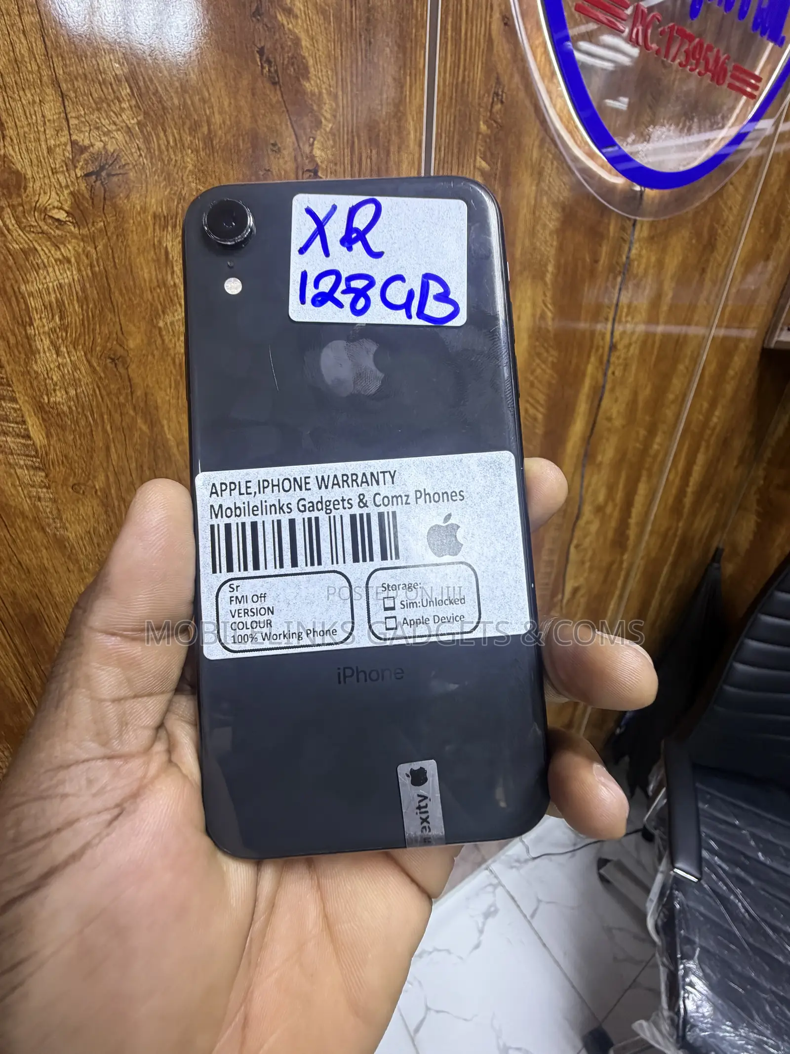 Apple iPhone XR 128 GB Black