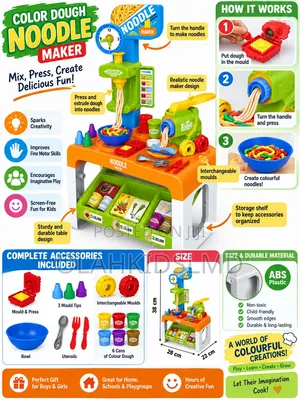 Color Dough Kitchen Toy