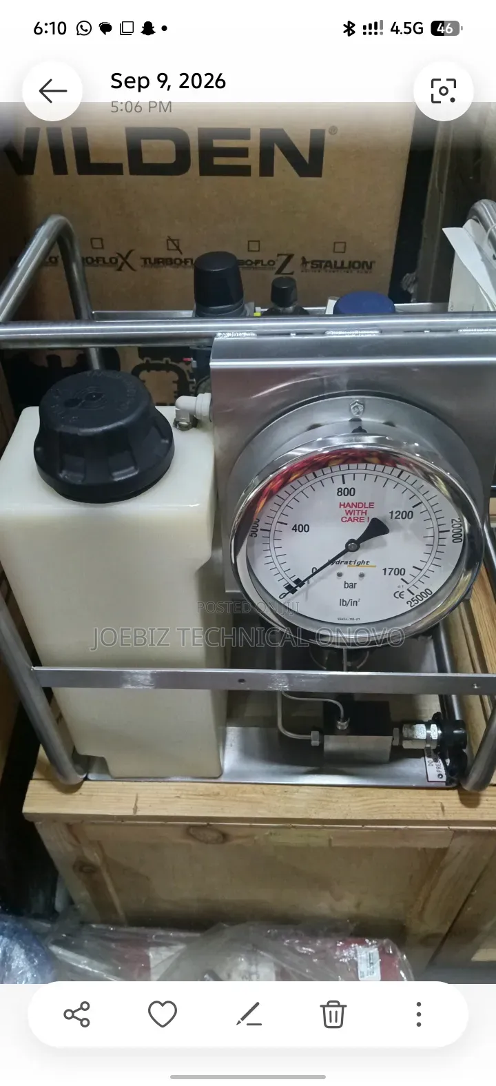 Tensioning Pump