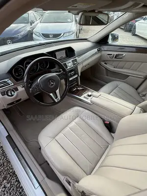 Mercedes-Benz E350 2013 White