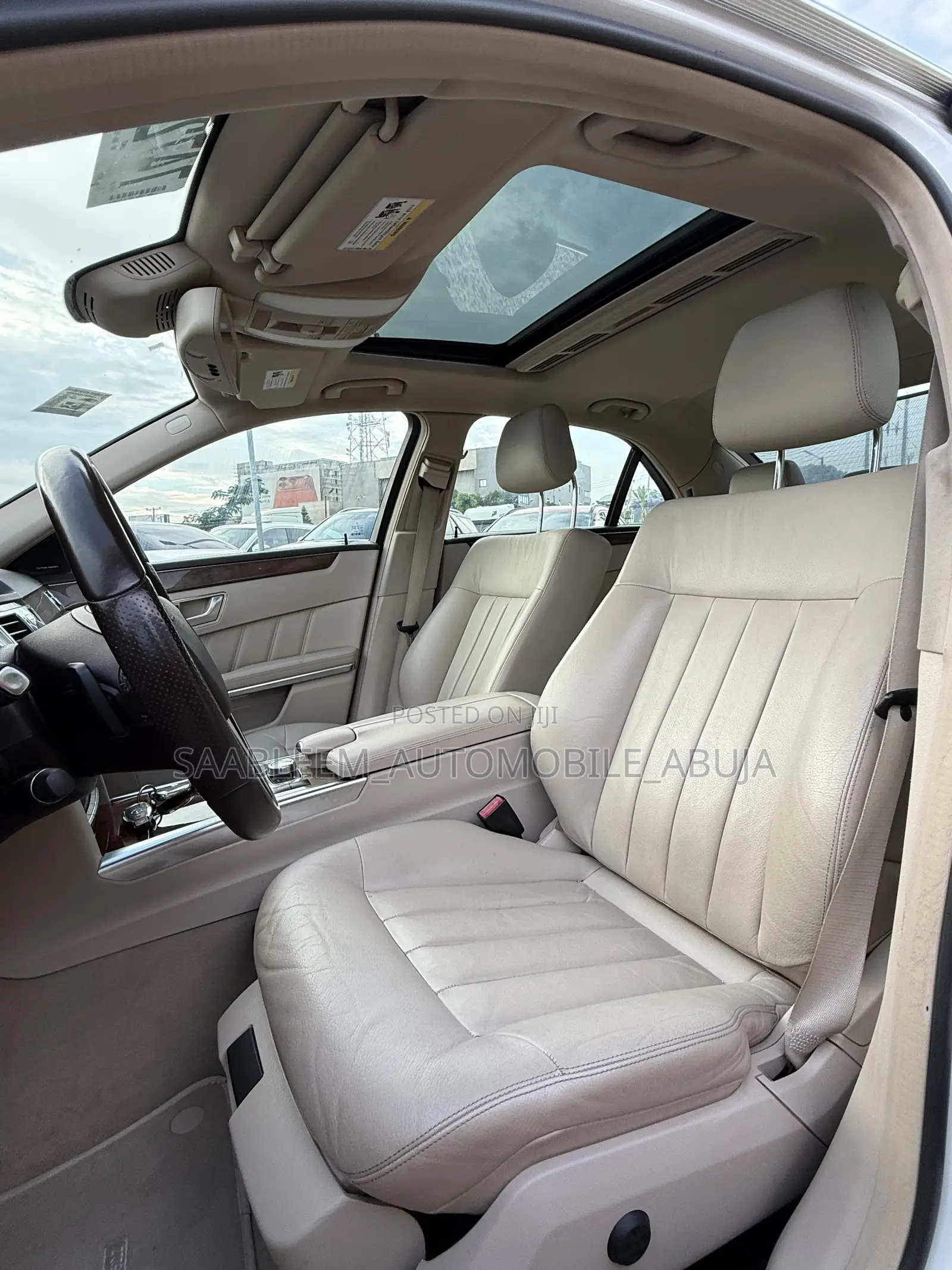 Mercedes-Benz E350 2013 White