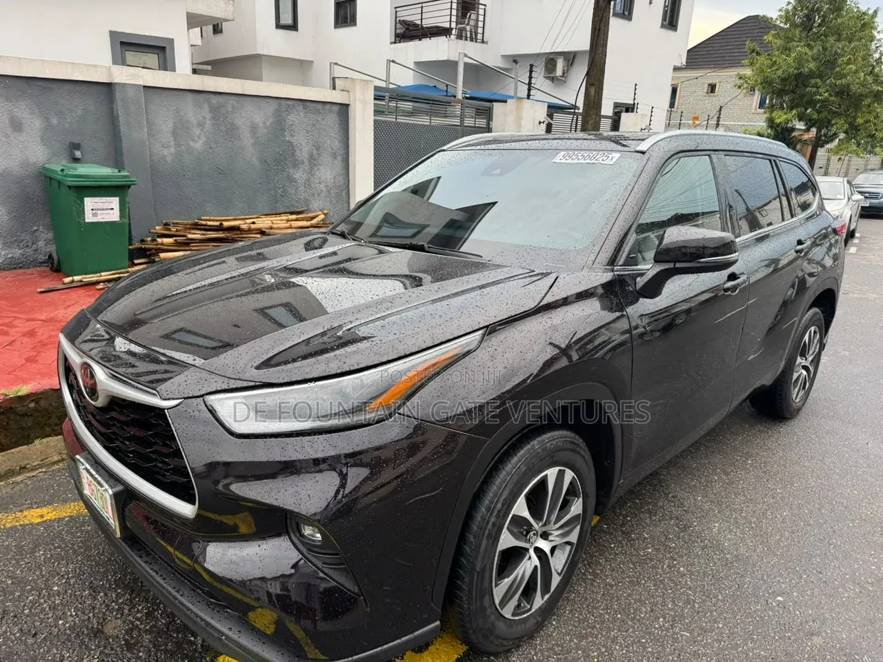 Toyota Highlander XLE 2021 Black