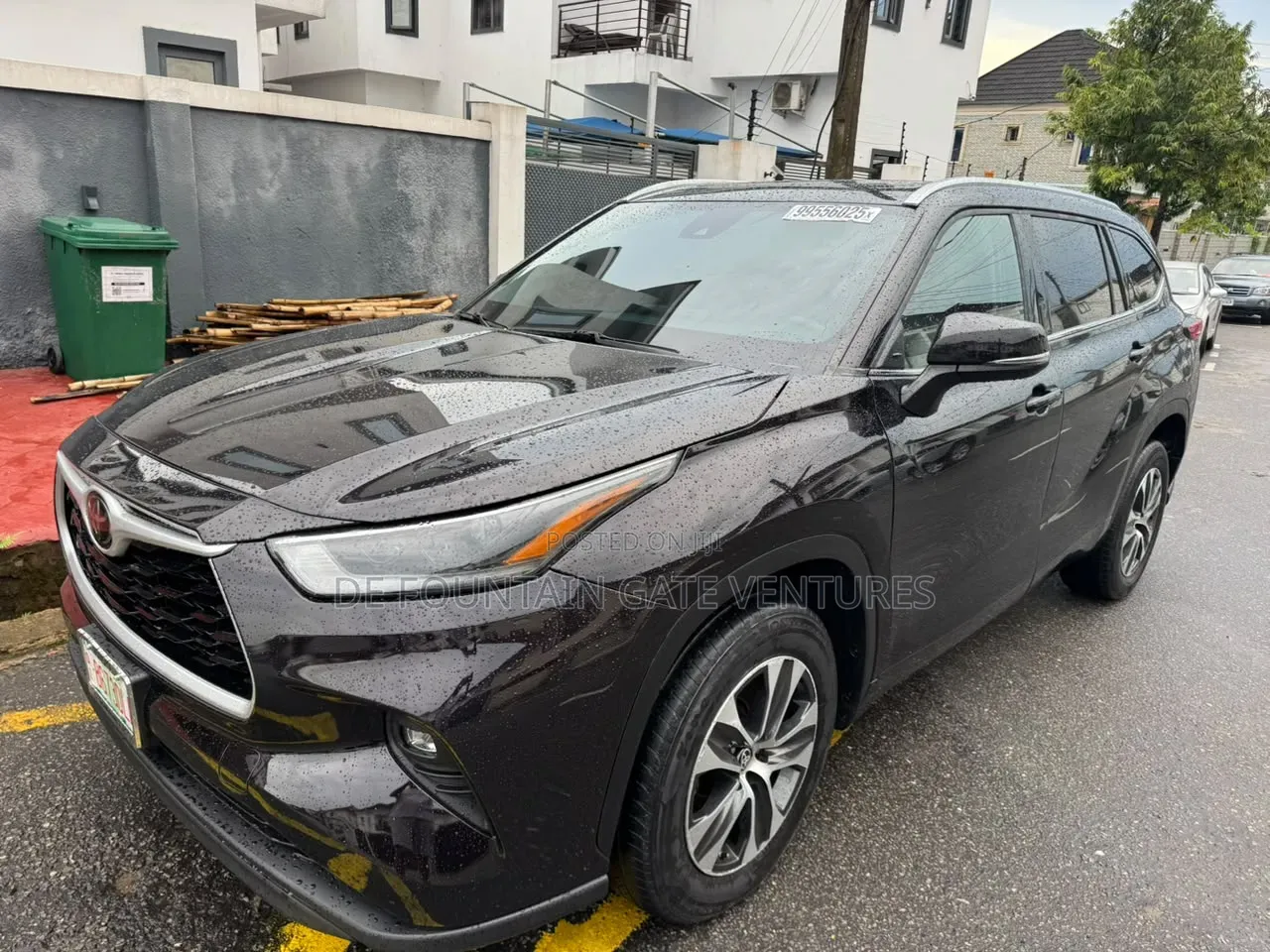 Toyota Highlander XLE 2021 Black