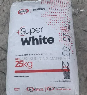 Oyak Super White Cement – 25kg