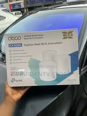 Deco AX3000 Whole Home Mesh Wi-Fi 6 System
