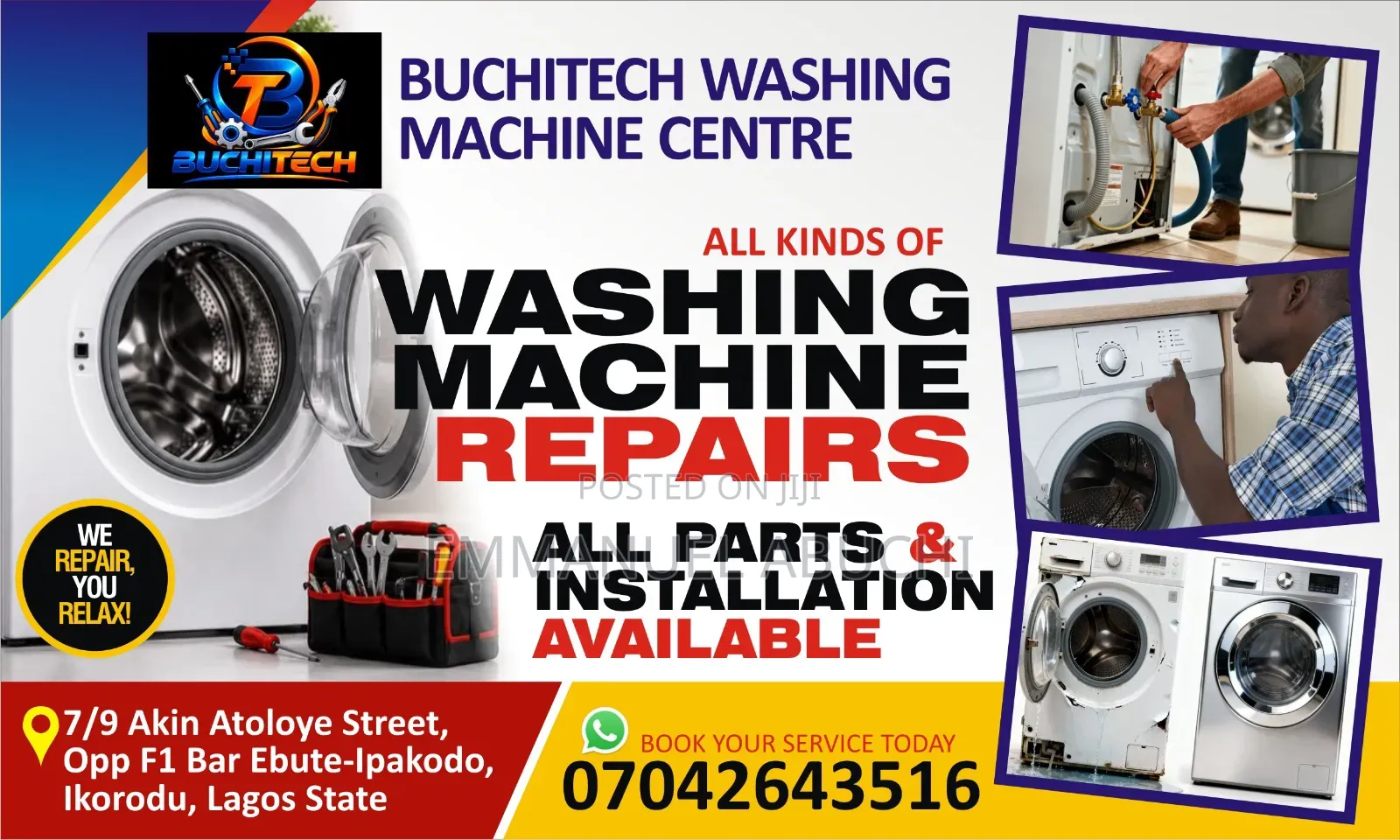 Buchitech Washing Machine Centre