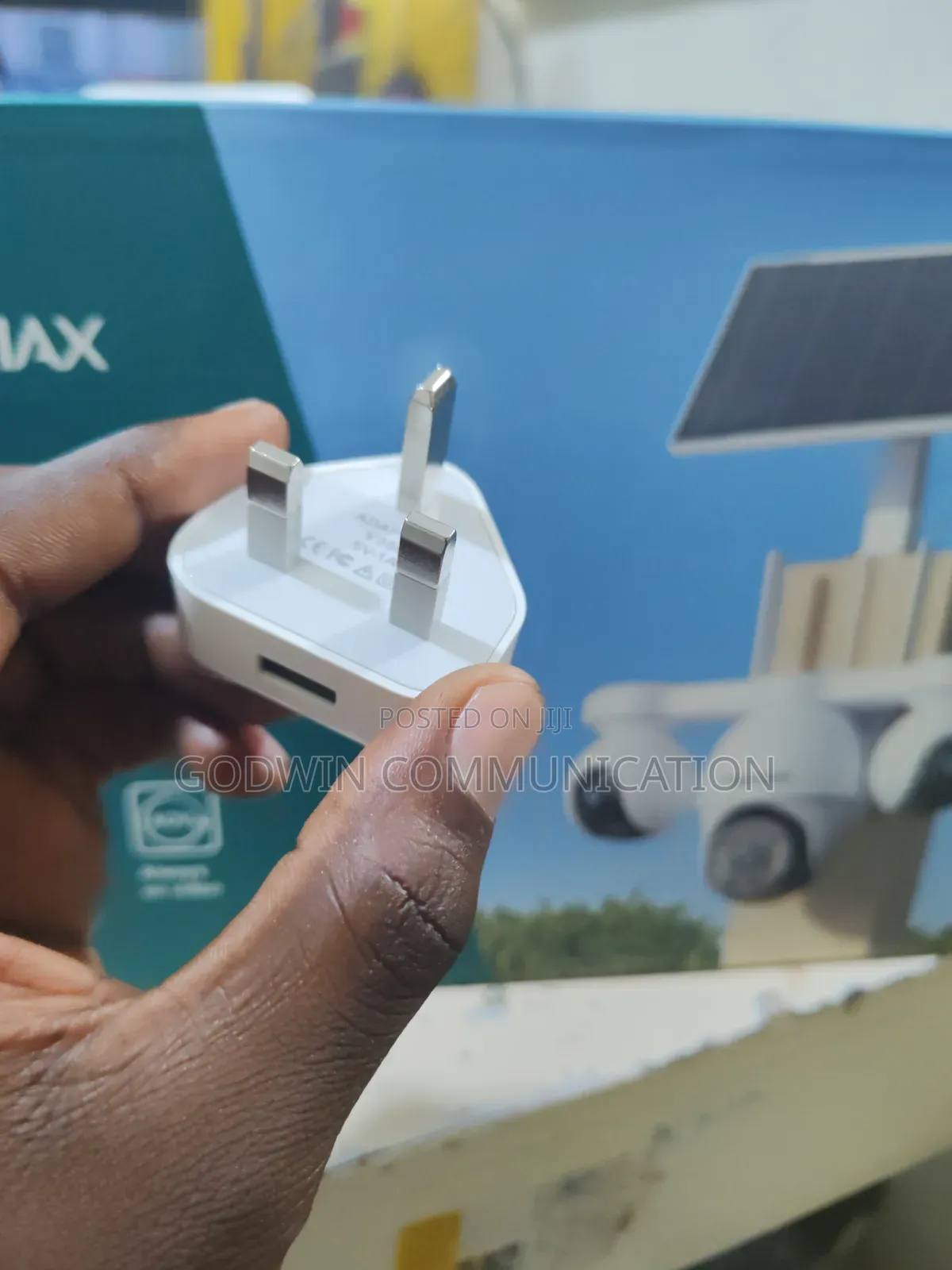 CCTV Smart Digital Solar Camera Triple View PTZ With Free MTN SimCard