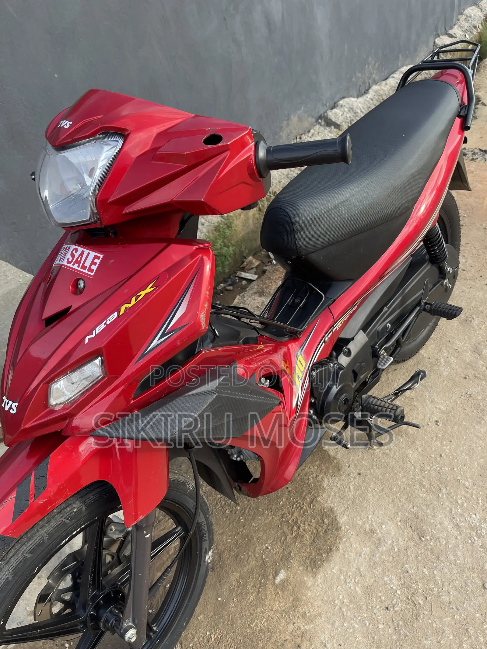 TVS Neo NX 2026 Red
