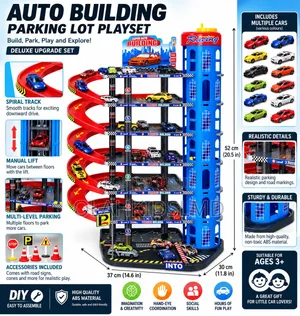 Multi-Level Car Building Set