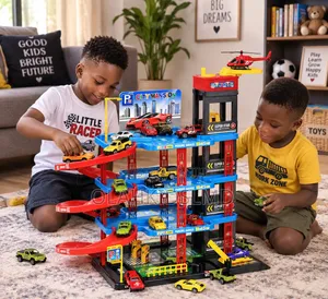 Deluxe Multi-Level Car Playset