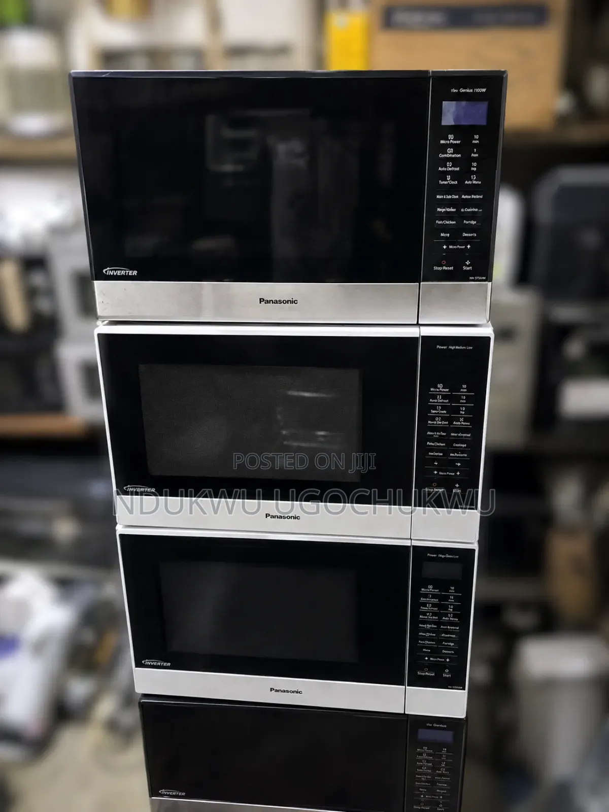 Panasonic 30 Liters Inverter Microwave (Flat Bed and Plate Microwave)