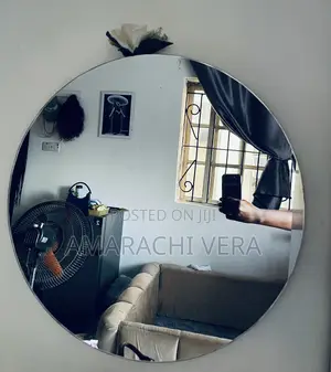2by2ft Round Mirror With Led Light