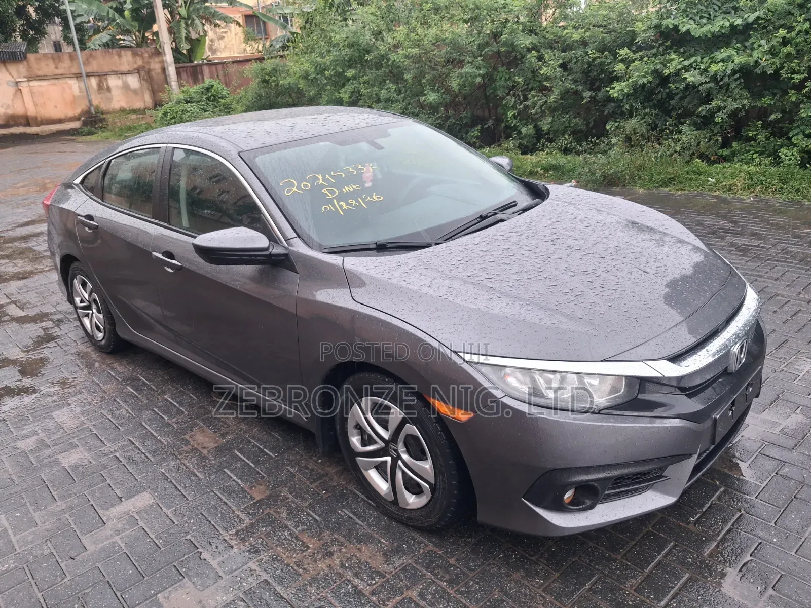 Honda Civic 2016 Gray