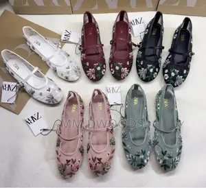 Floral Ballerina Shoes