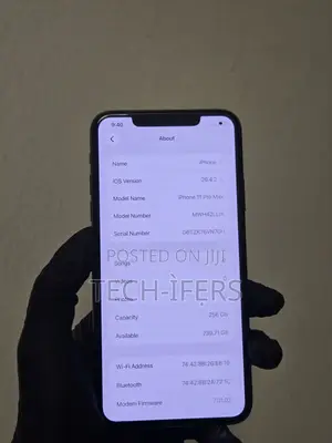 Apple iPhone 11 Pro Max 256 GB Black