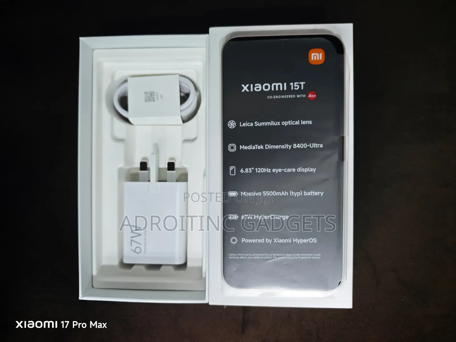 Xiaomi 15T 256 GB Gold