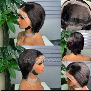 Tiwa Human Hair Frontal Wig Easy to Style Can Be Worn Without Glue