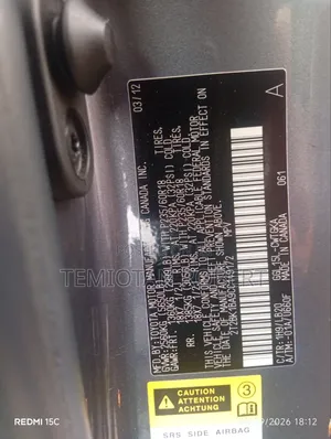 Lexus RX 350 AWD 2012 Gray