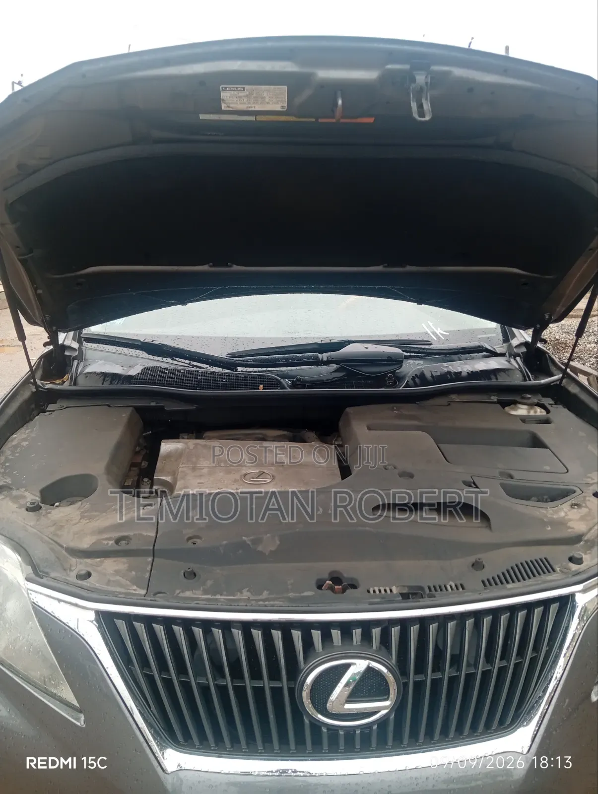 Lexus RX 350 AWD 2012 Gray