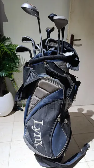 Golf Clubs, Balls and Bag