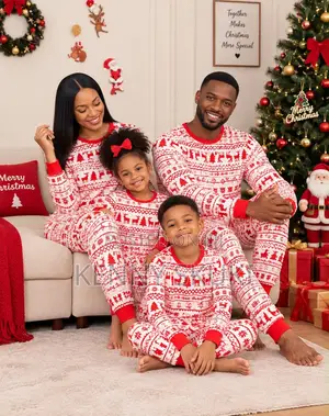 Family Christmas Pajamas Set