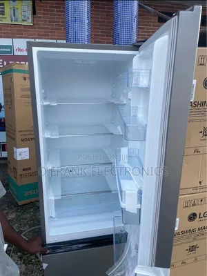 Hisense Bottom Freezer Fridge With Dispenser