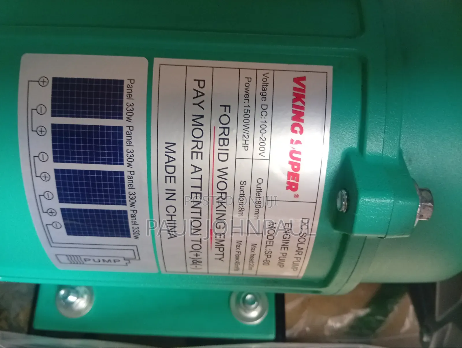 2hp Irrigation Pump Surface Long