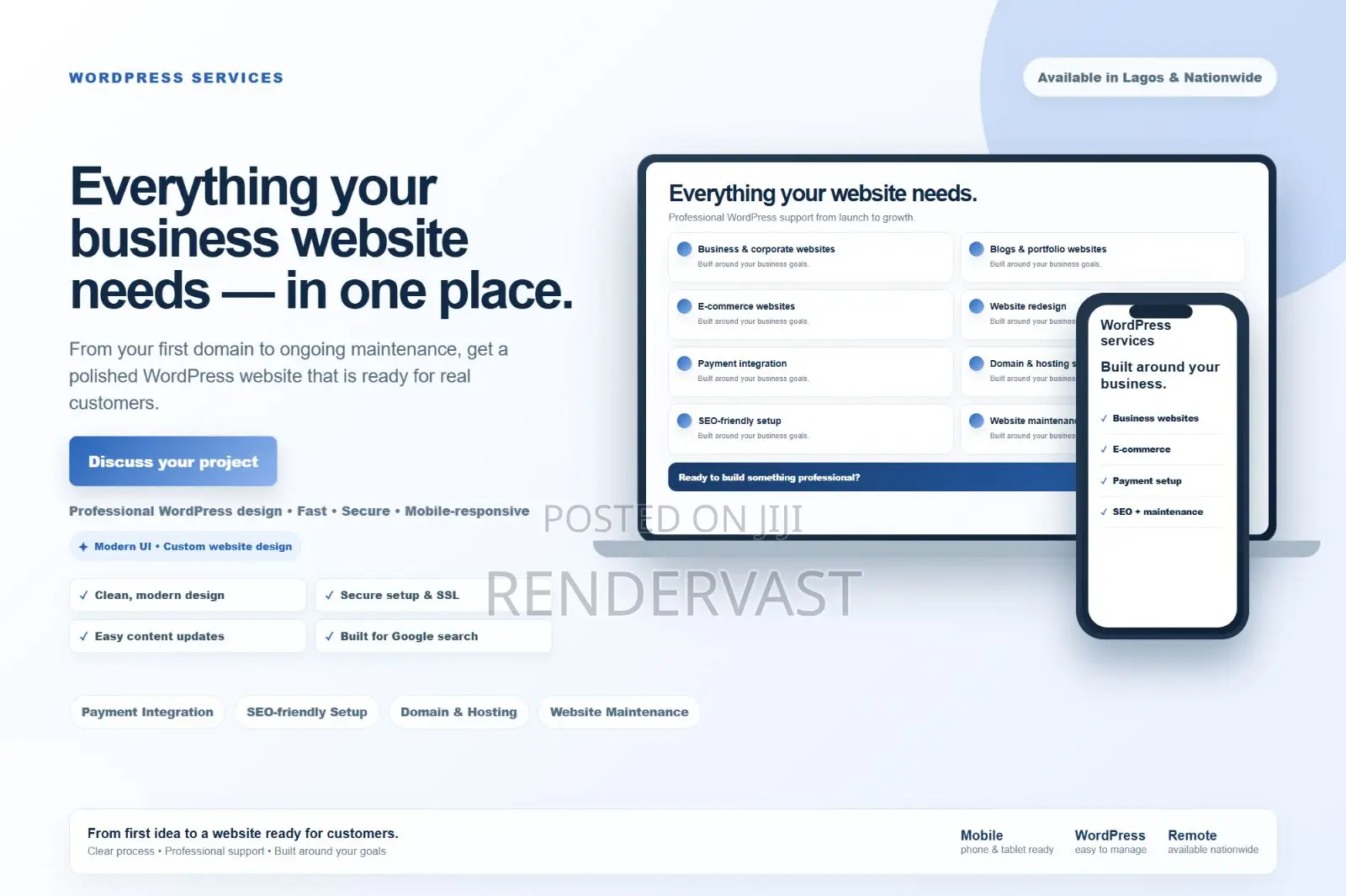 Professional WordPress Website Design Development