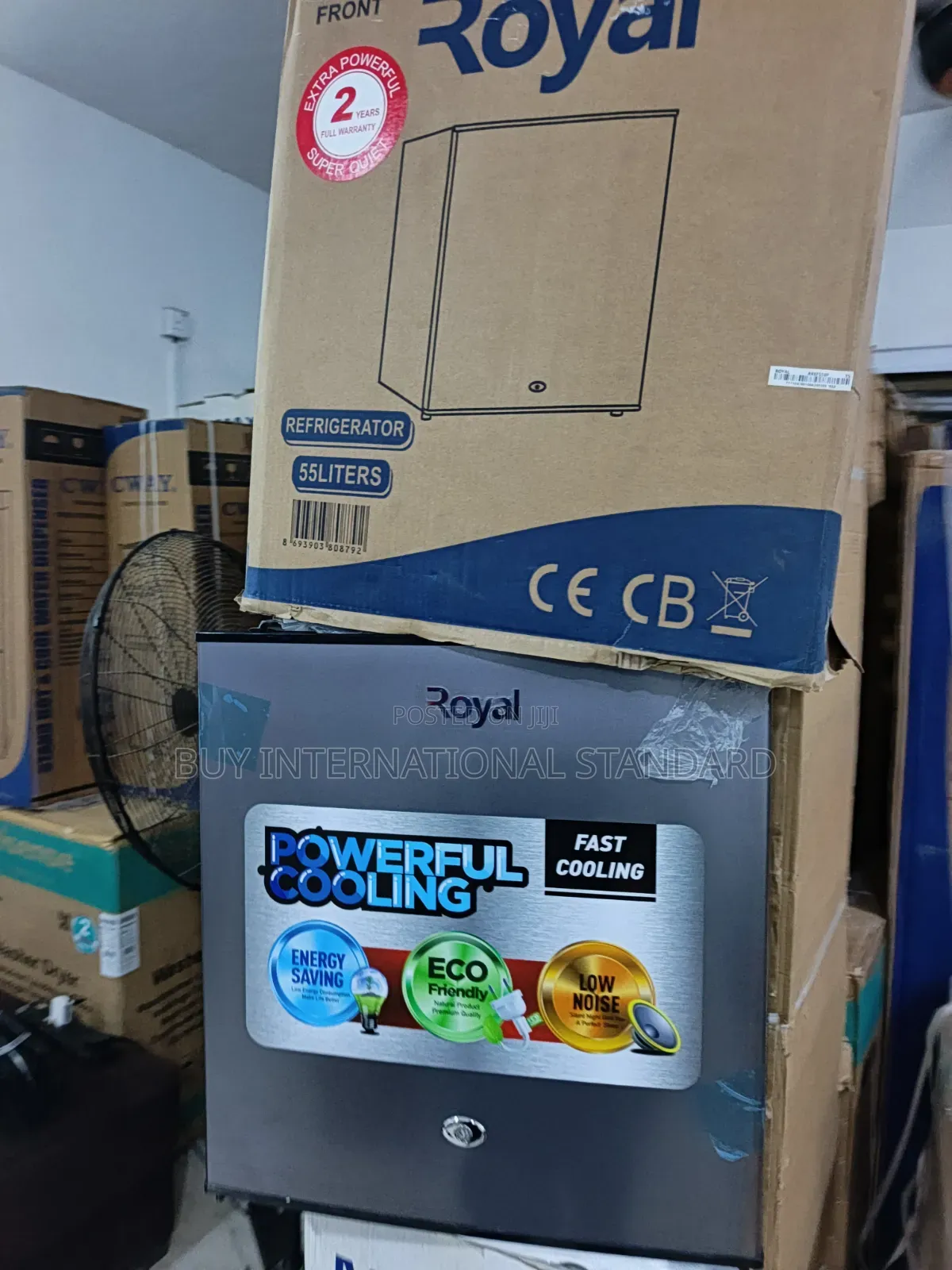 Royal 55L Bedside Single Door Fridge