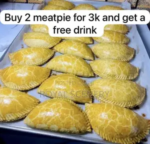 Meatpie and Free Zobo Drink