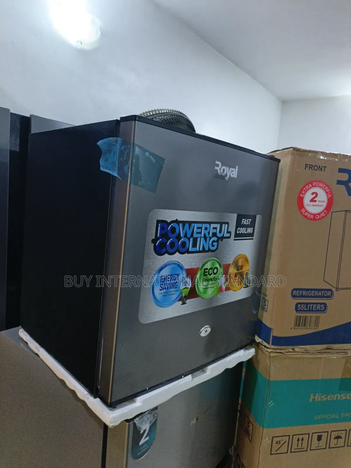 Royal Bedside RREF55BF Compact Food Cooling Fridge