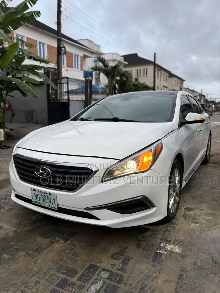 Hyundai Sonata 2015 White