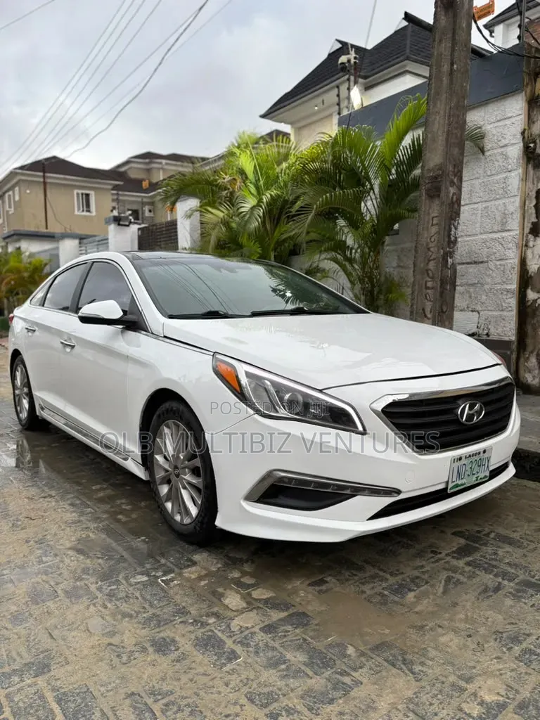 Hyundai Sonata 2015 White