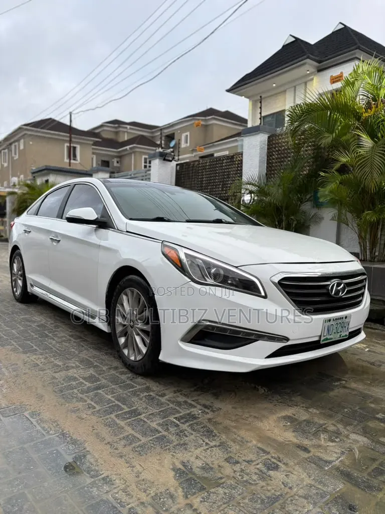 Hyundai Sonata 2015 White