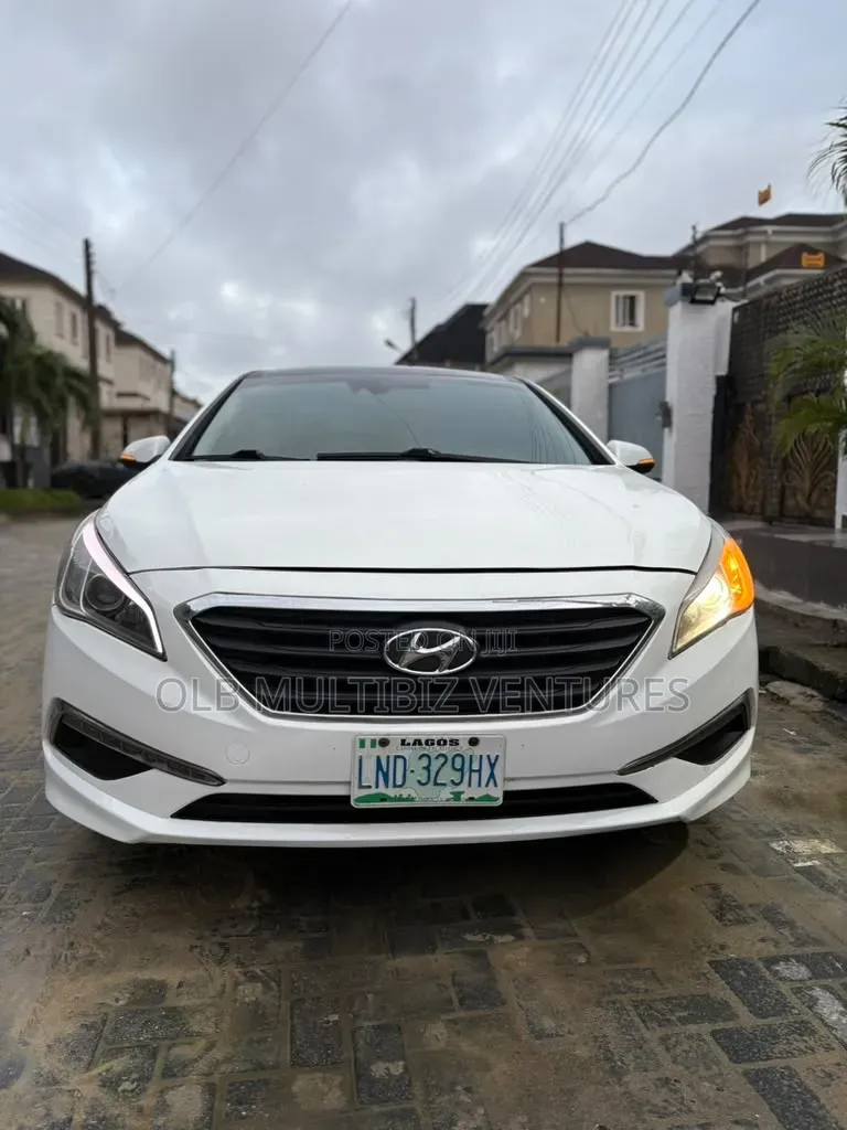 Hyundai Sonata 2015 White