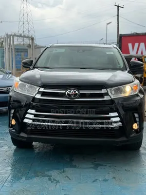 Toyota Highlander XLE 2019 Black