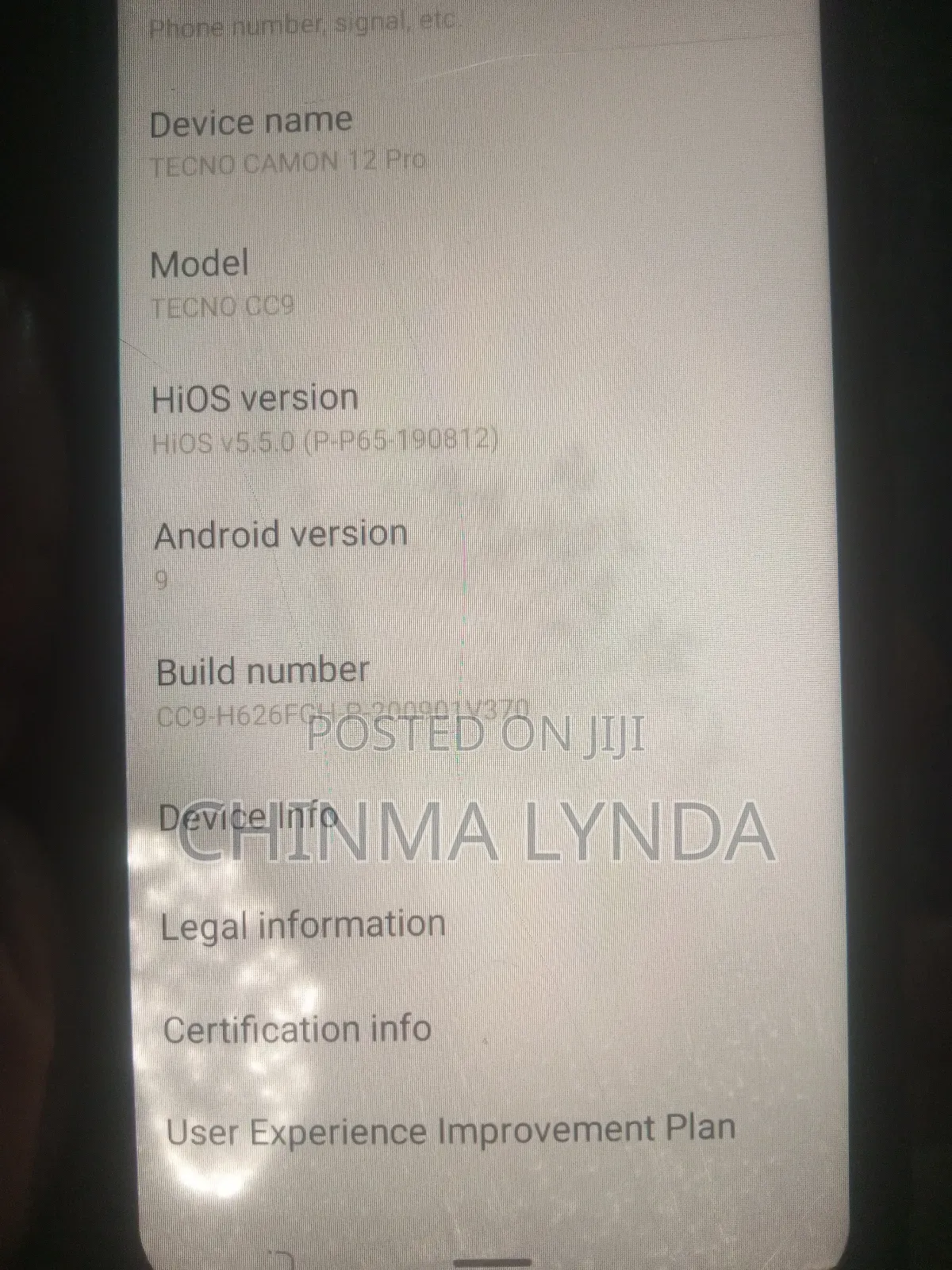 Tecno Camon 12 Pro 64 GB Blue