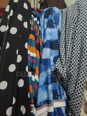 Quality Stock Crepe Materials Available for Pickup
