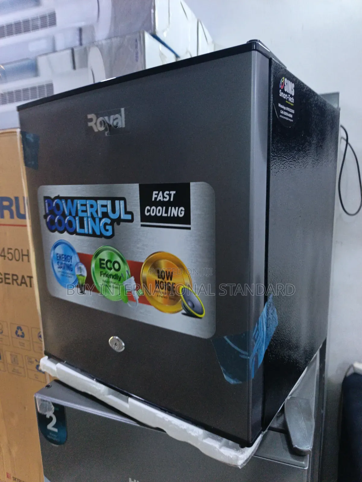 Royal 55L Single Door Space Saver Fridge