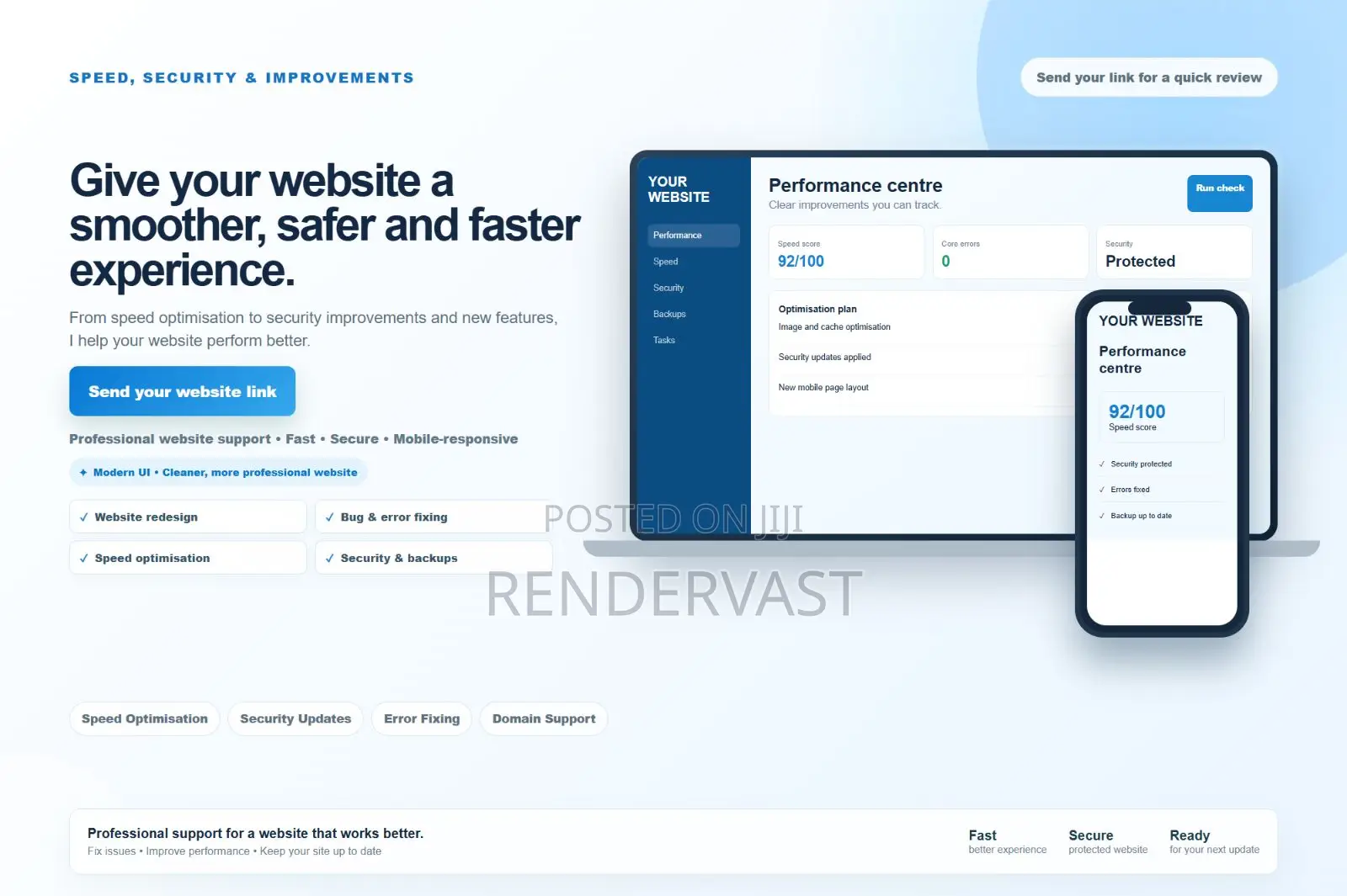 Website Maintenance, Redesign Technical Support