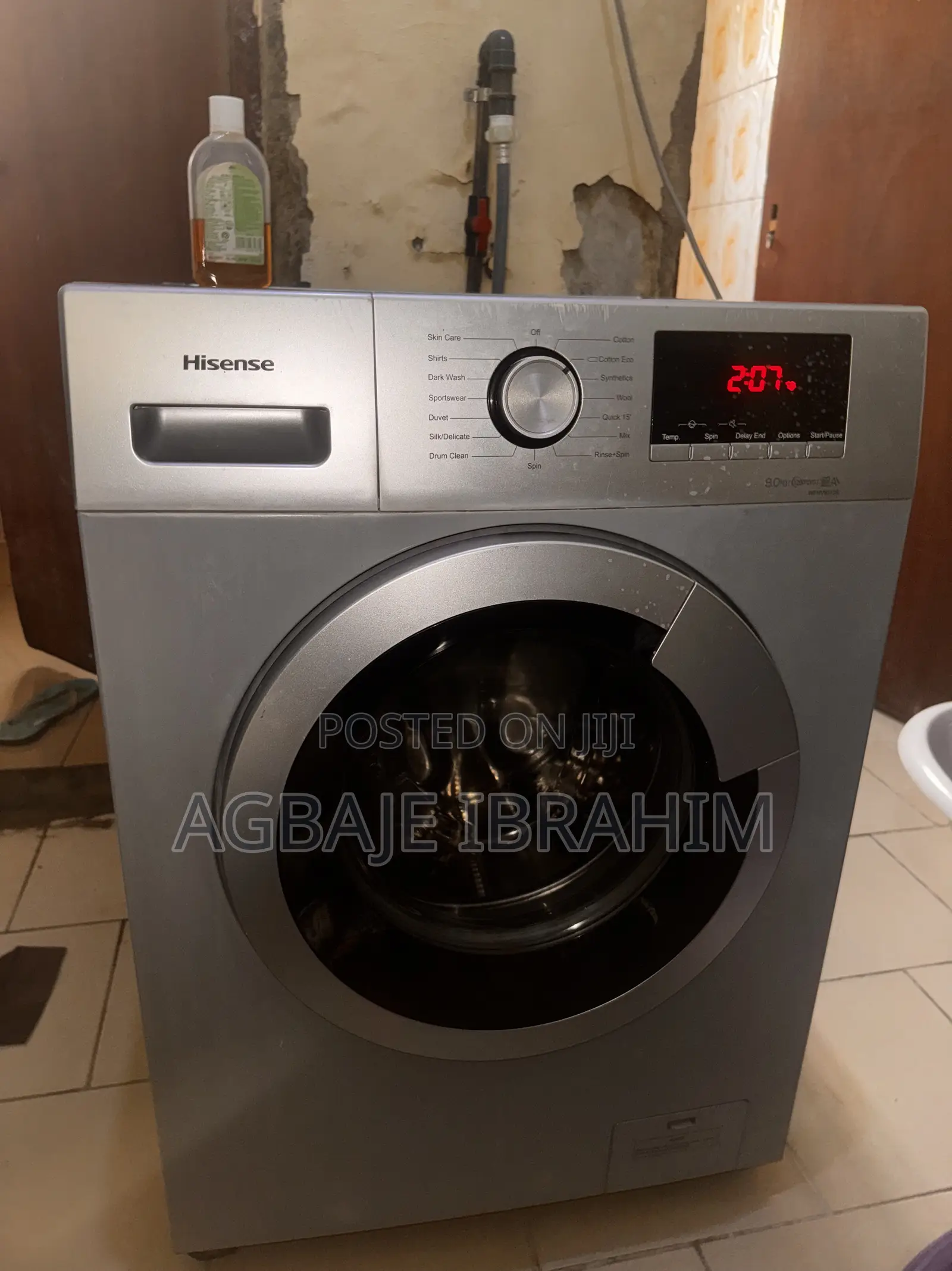 Hisense 8Kg Front Loader Washing Machine